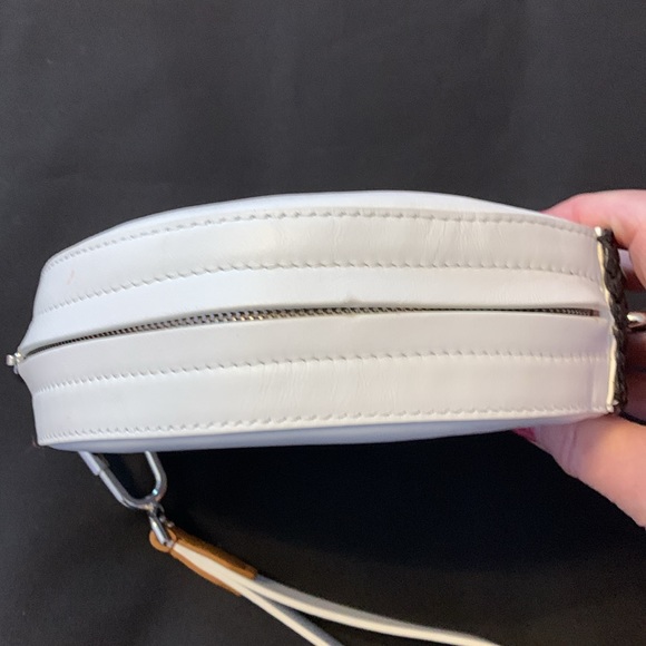 Sportmax White Canteen Style Purse wristlet - Picture 7 of 14